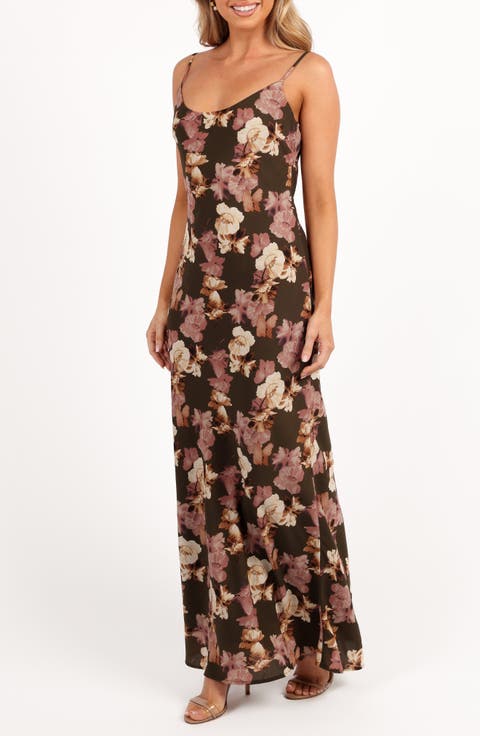 Jamie Floral Maxi Slipdress
