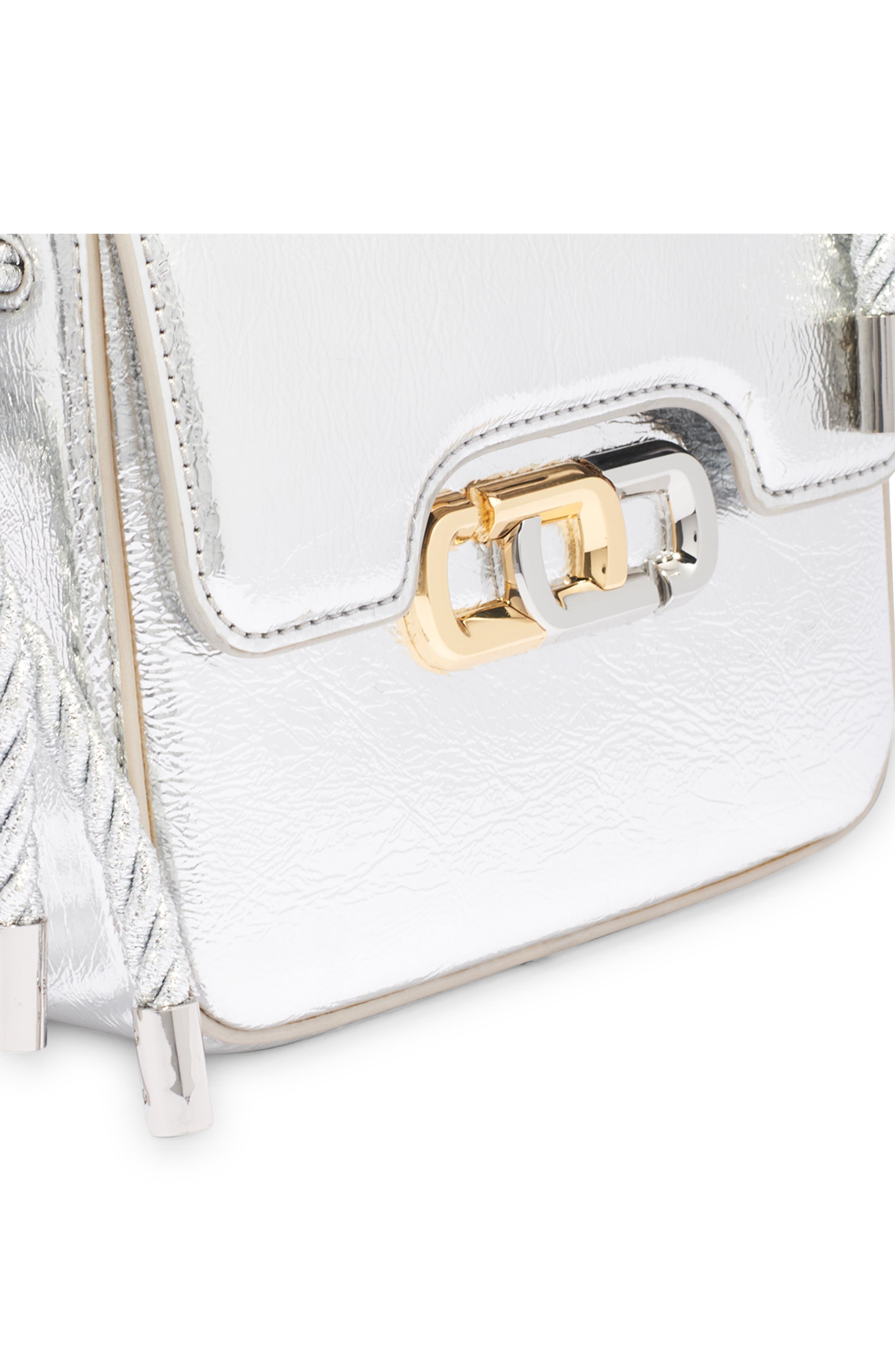 Marc Jacobs The J-Link Mini Metallic Shoulder Bag, Alternate, color, 