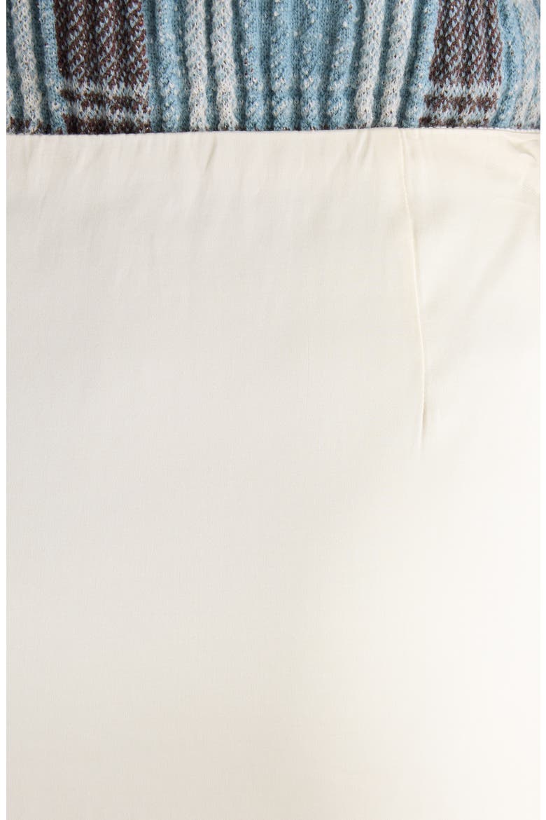 Inouka Layered Satin & Lace Skirt, Alternate, color, CREAM WHITE