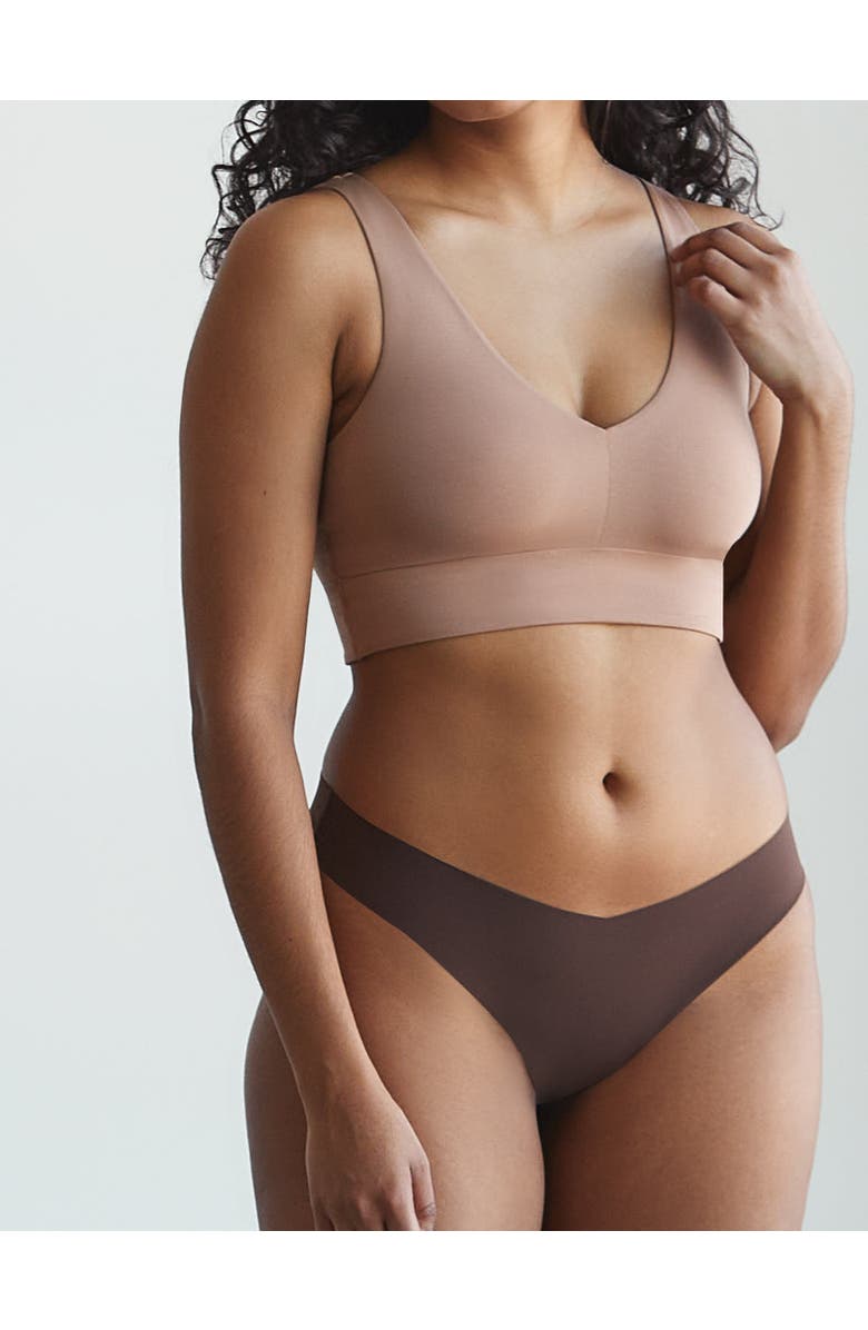 Commando Classic Solid Thong 3-Pack, Alternate, color, 