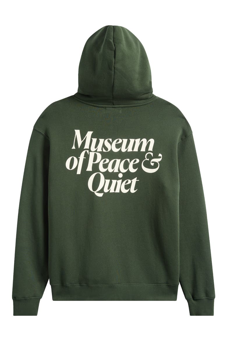 Mid Century Terry Hoodie, Alternate, color, FOREST