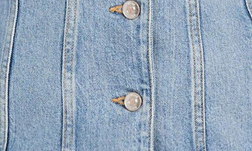 Guess Camille Denim Blazer In Blue