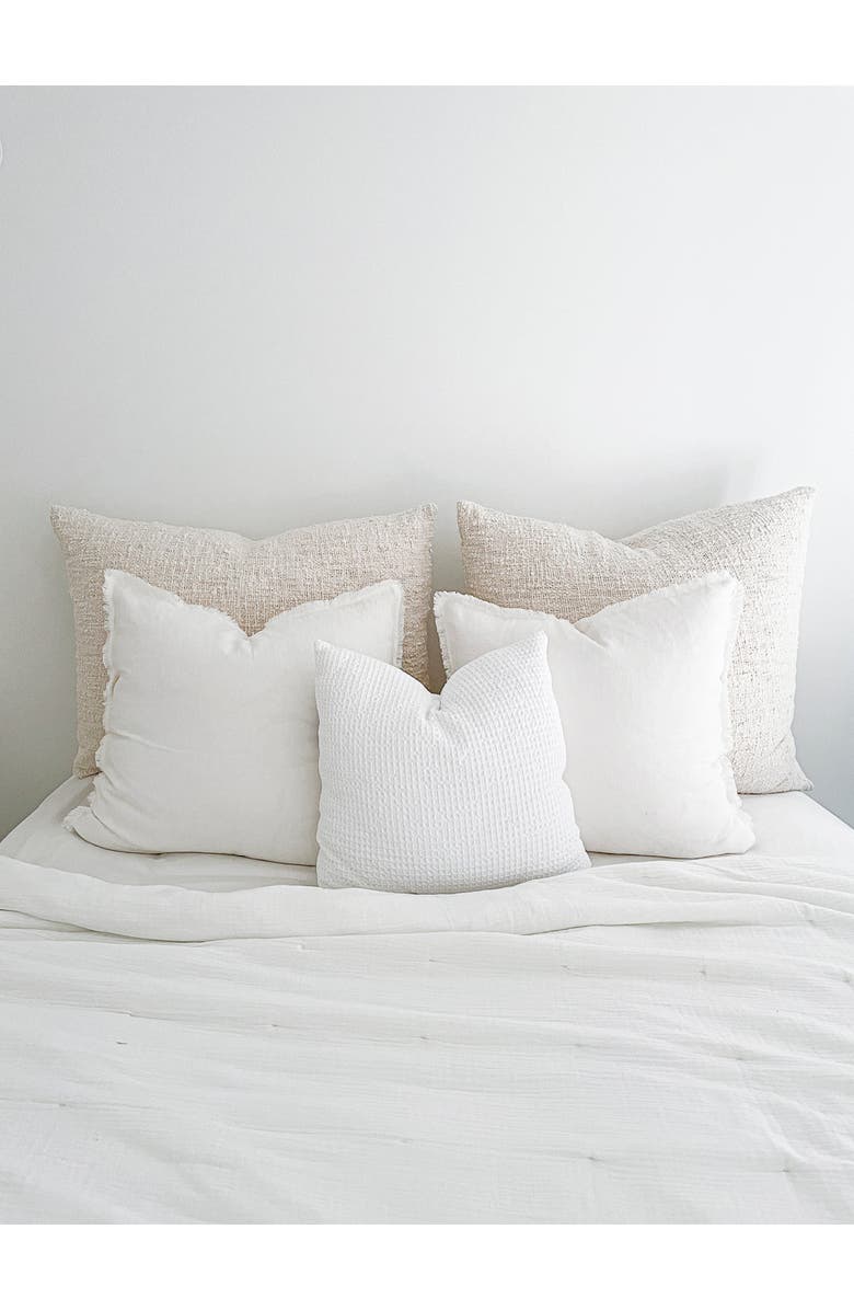 Anaya Cotton Boucle Dutch Euro Pillow Cover Only, Alternate, color,