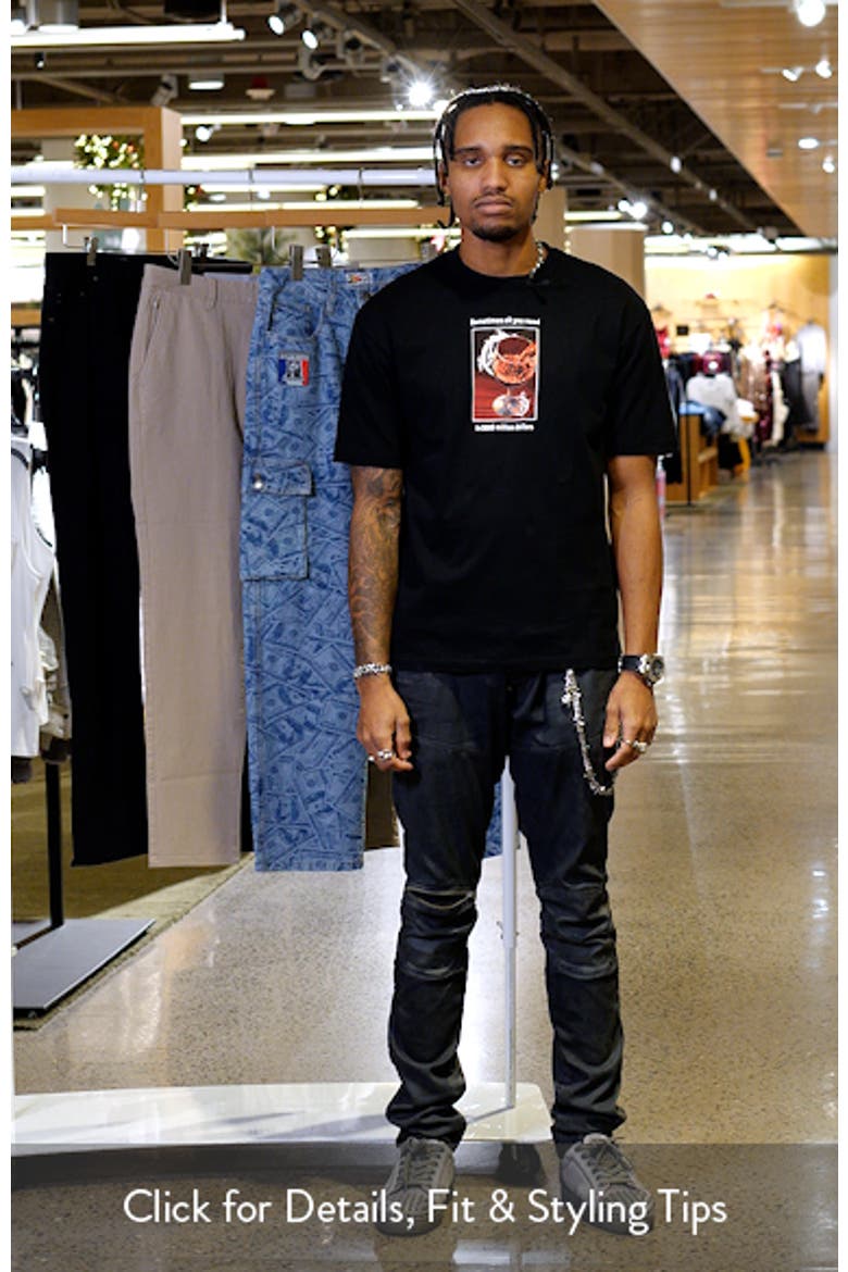 Red Wine Cotton Graphic T-Shirt video