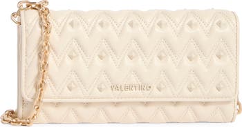 Cesare Sauvage Quilted Leather Wallet on a Chain