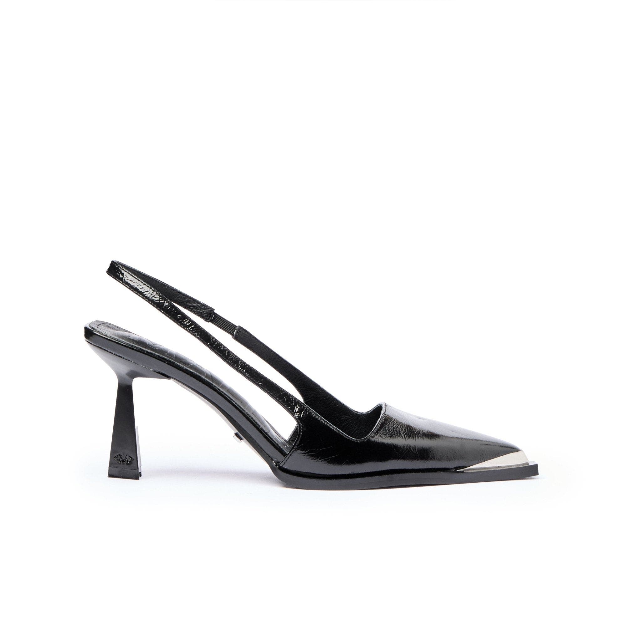 MALLET Selene Slingback Heels, Main, color, Black