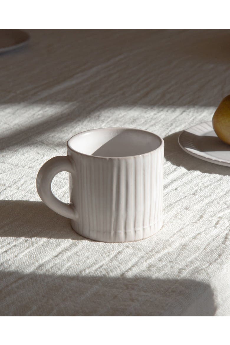 Cloud Lines Mug, Alternate, color, White