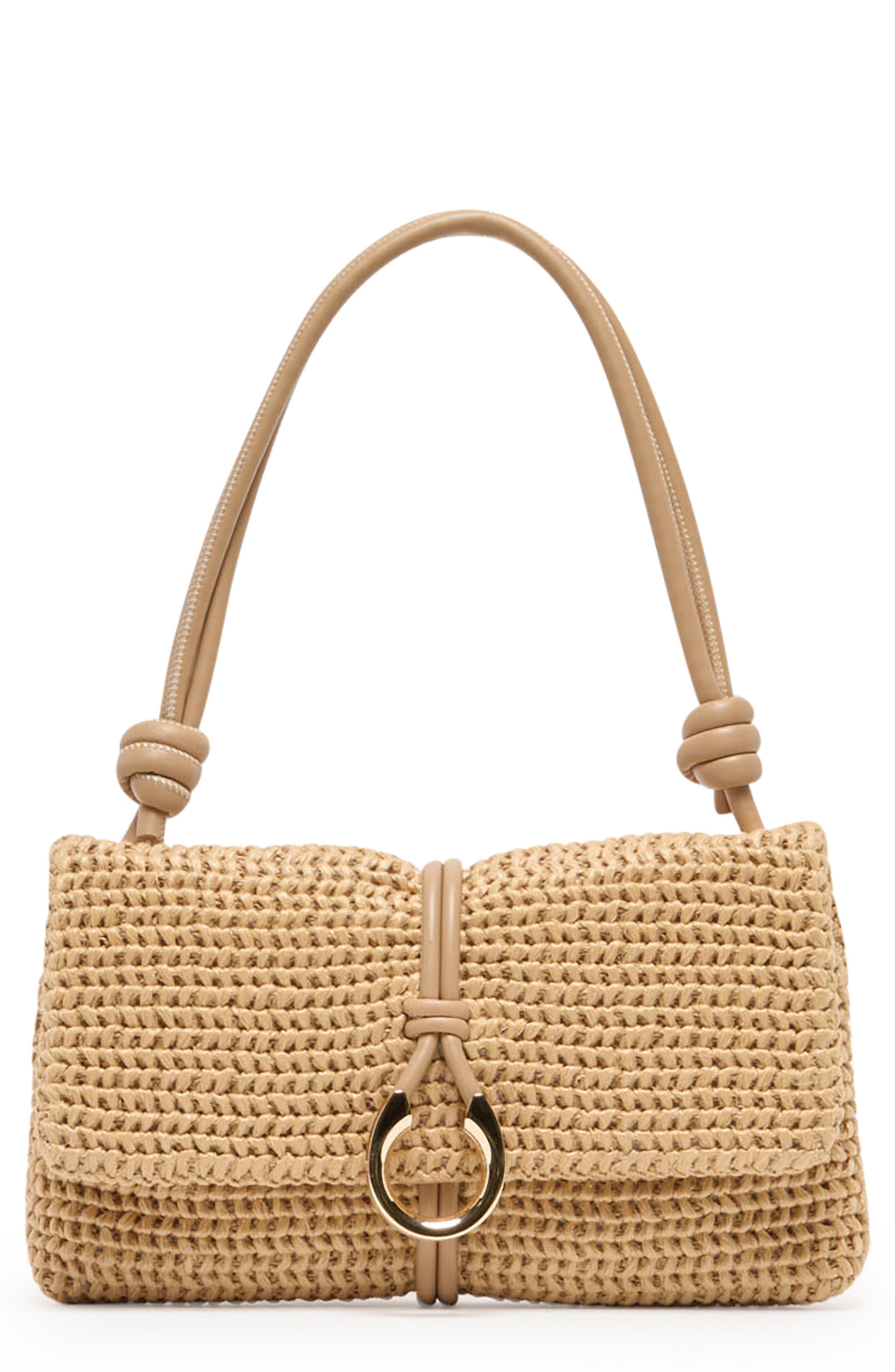 Amina Shoulder Bag, Main, color, NATURAL