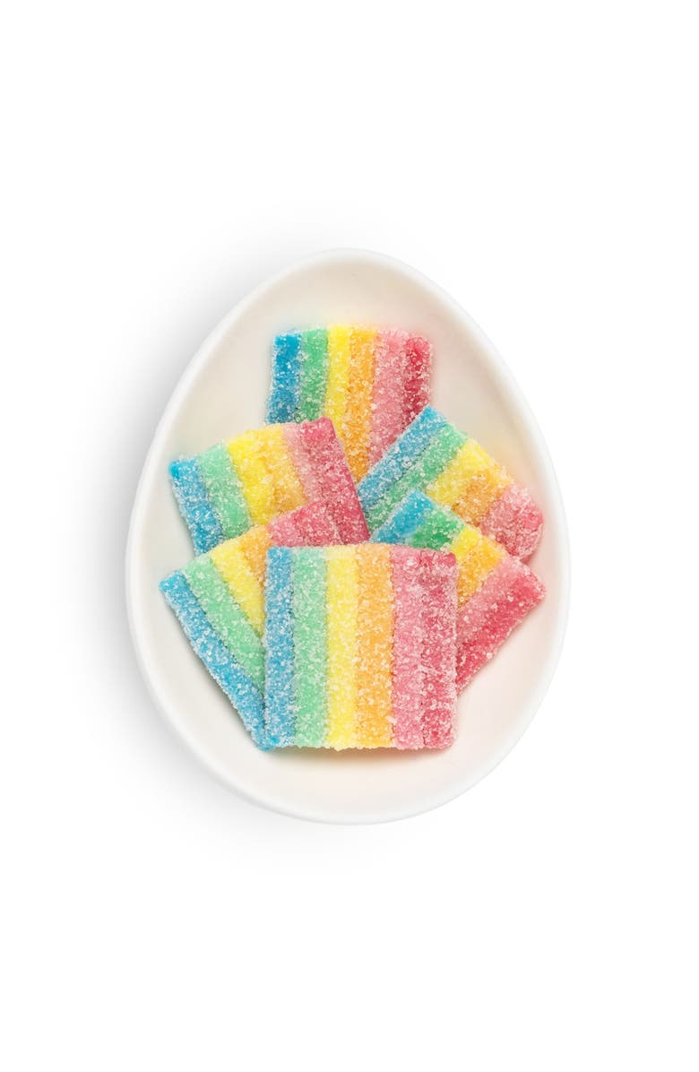 sugarfina Chick Set of 4 Sour Rainbows Candy Cubes, Alternate, color, 