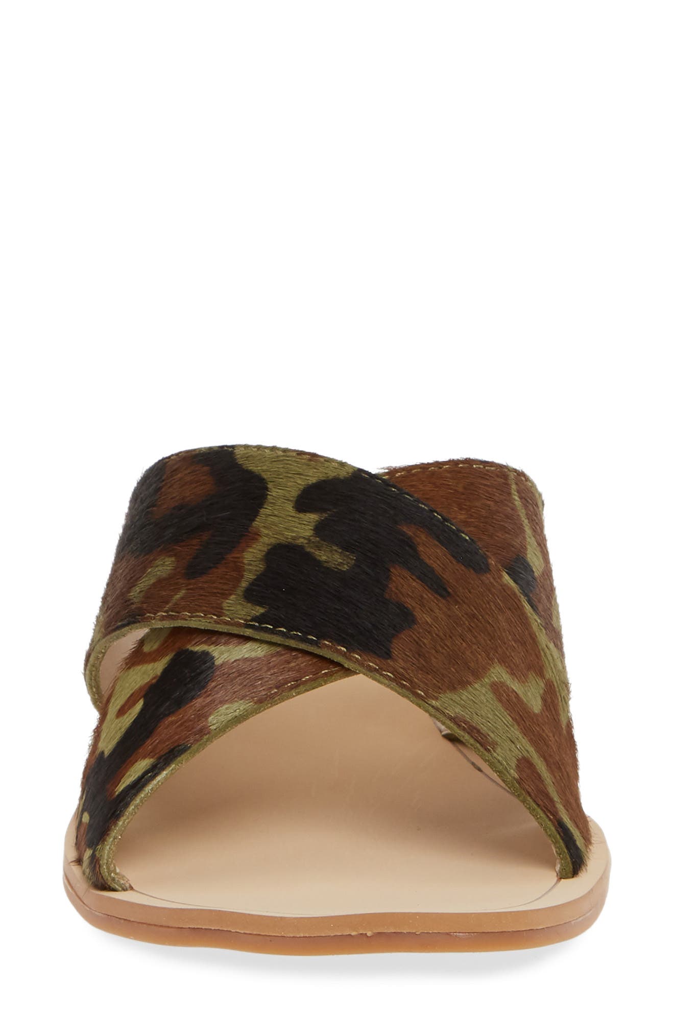 Sanctuary Sashay Genuine Calf Hair Slide Sandal, Alternate, color, 