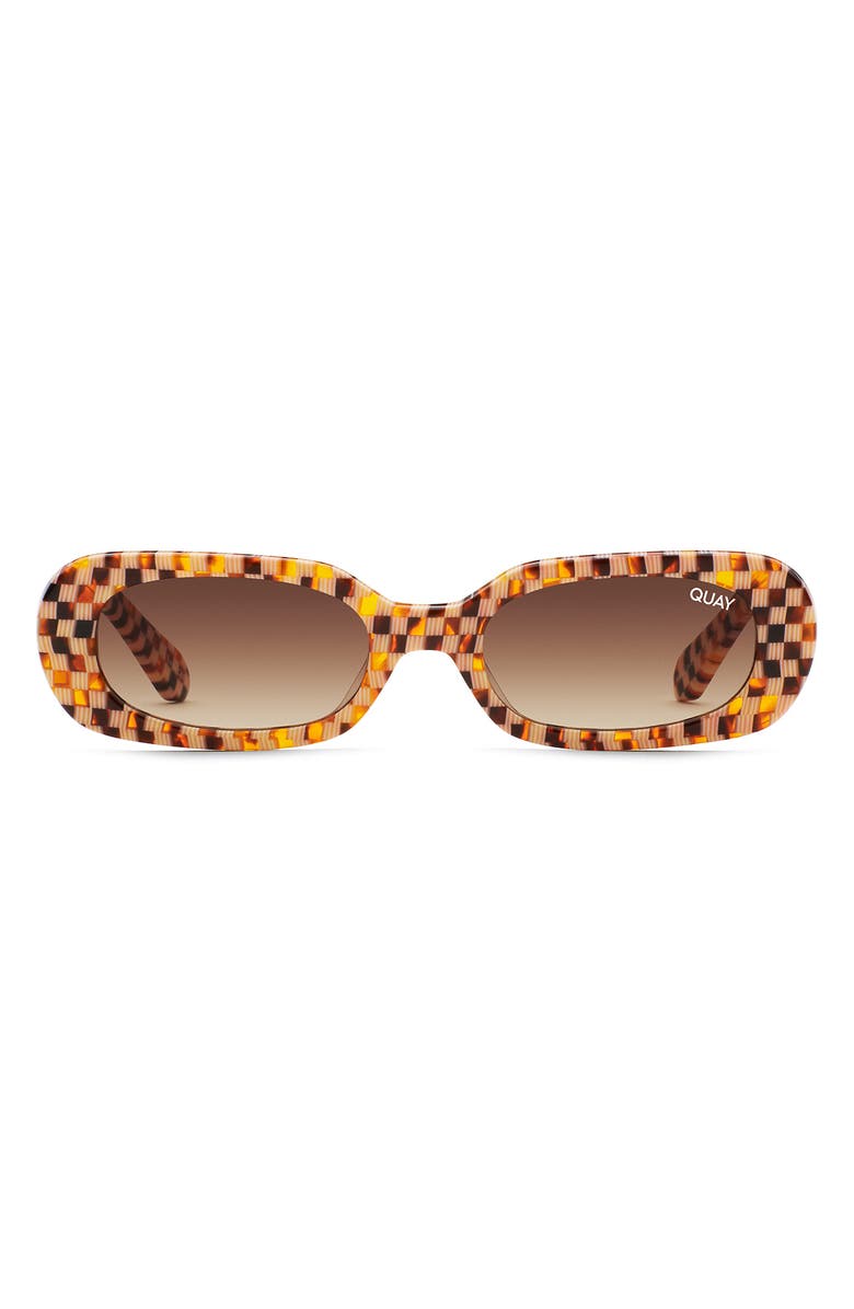 QUAY Australia x Paris So Serious 38mm Round Sunglasses  display picture 1