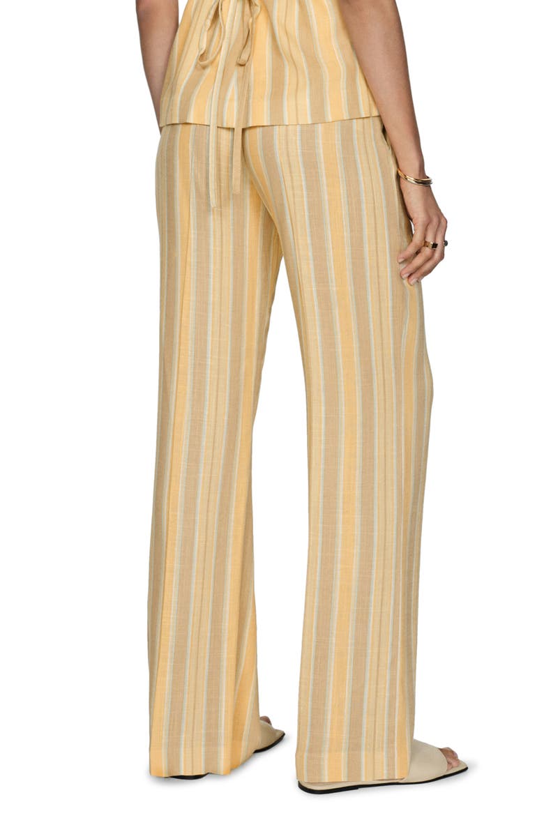 MANGO Stripe Pants, Alternate, color,