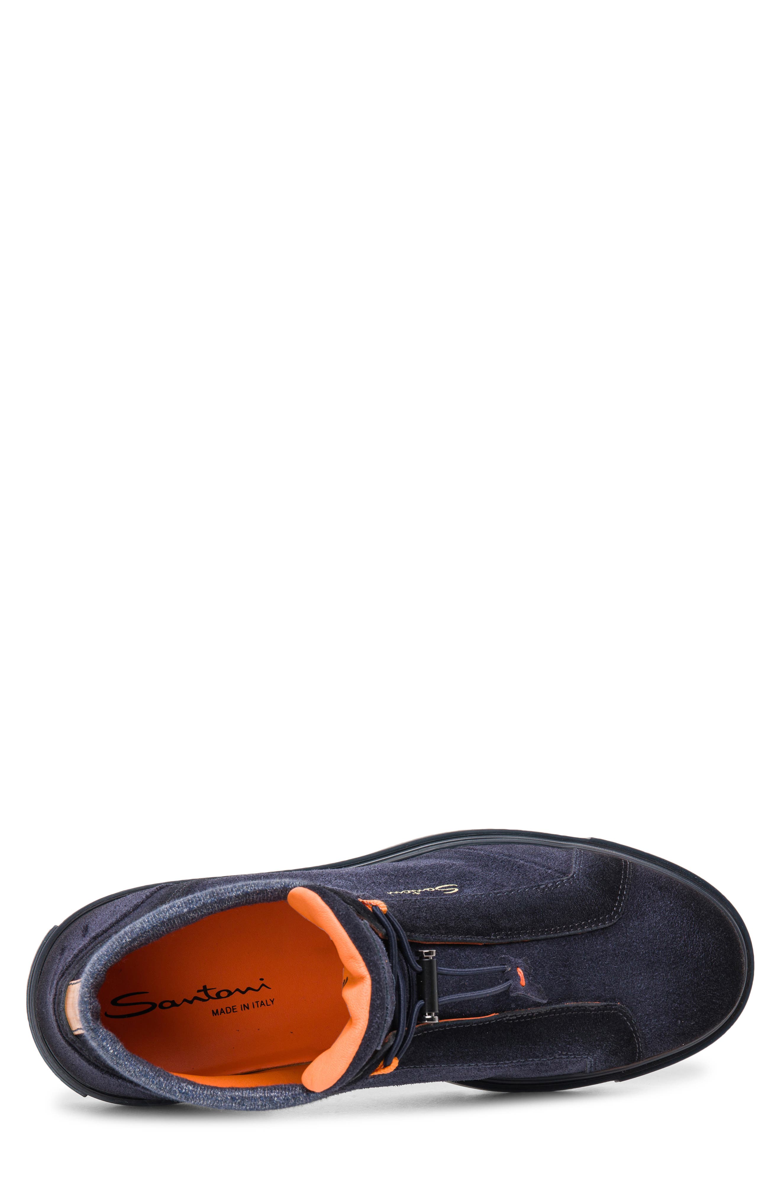 Santoni Hiking Boot, Alternate, color, Blue