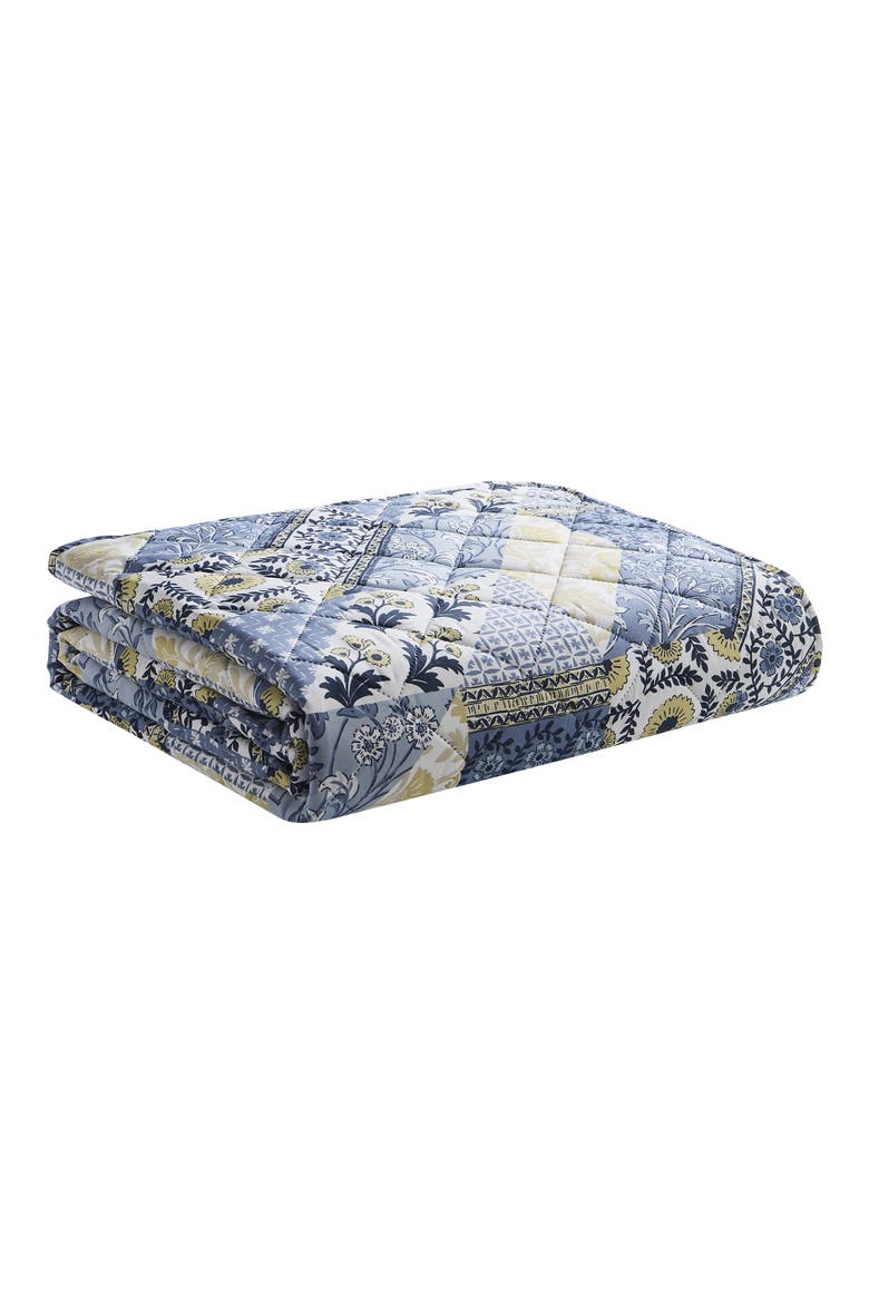 Joel 3-Piece Quilt Set, Main, color, BLUE/ YELLOW