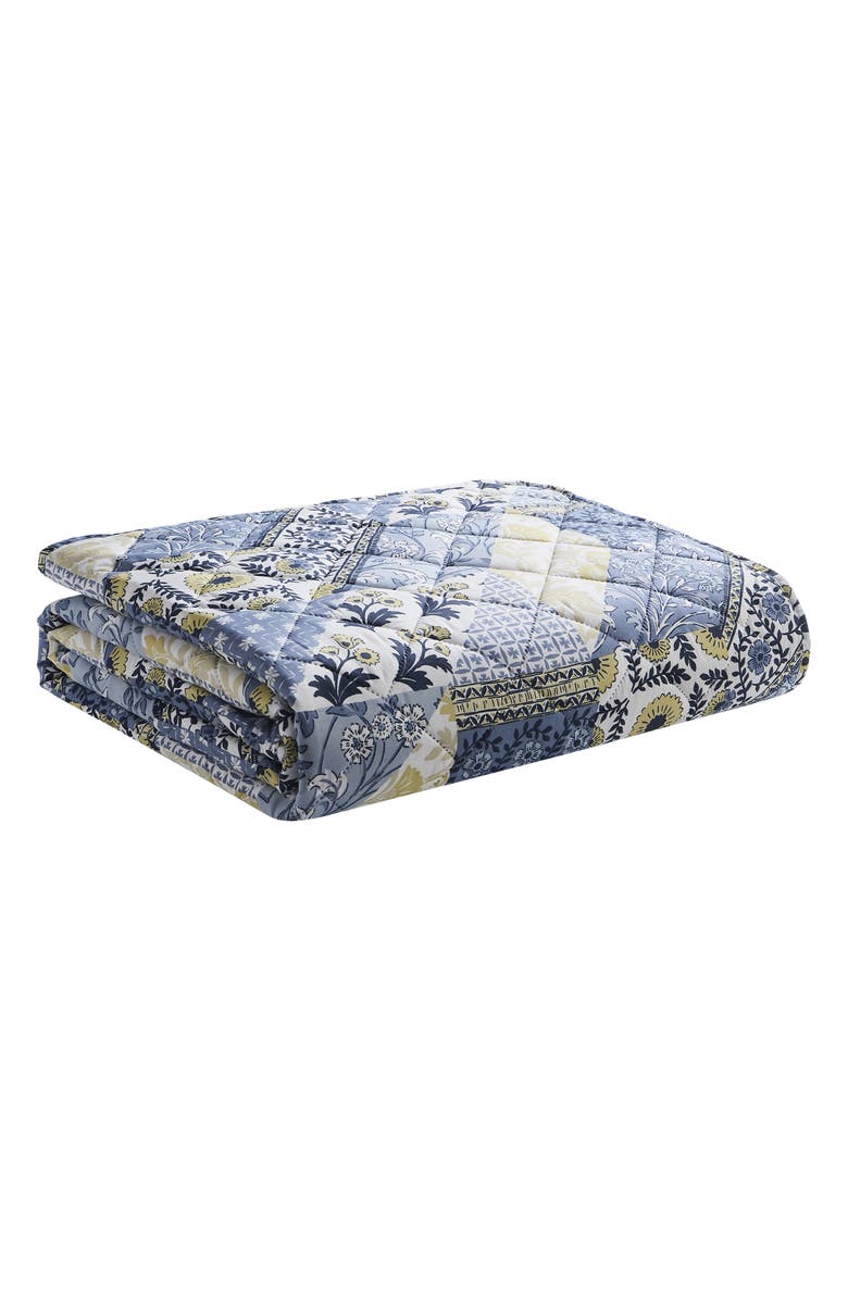 VCNY HOME Joel 3-Piece Quilt Set, Main, color, Blue/ Yellow