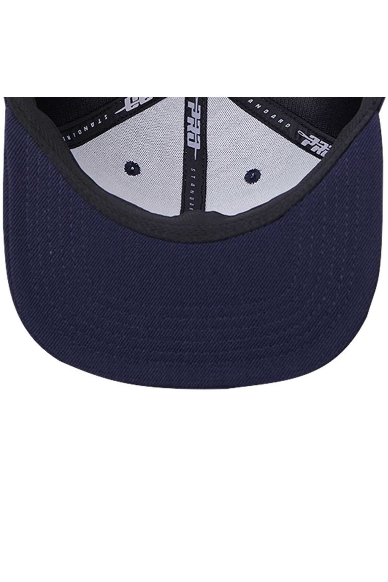Men's Pro Standard  Navy Coppin State Eagles Evergreen CSU Snapback Hat, Alternate, color, Navy