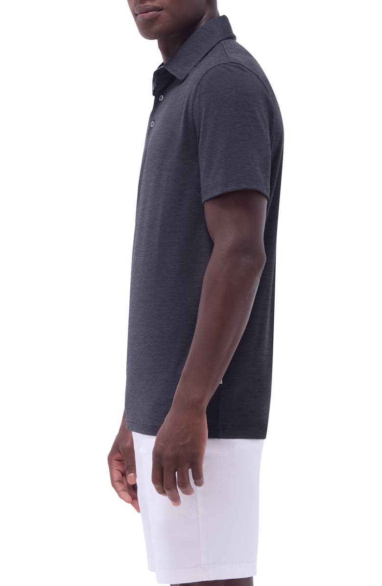 Bugatchi Three-Button Performance Polo, Alternate, color, 