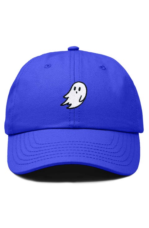 Ghost Embroidered Low Crown Cap