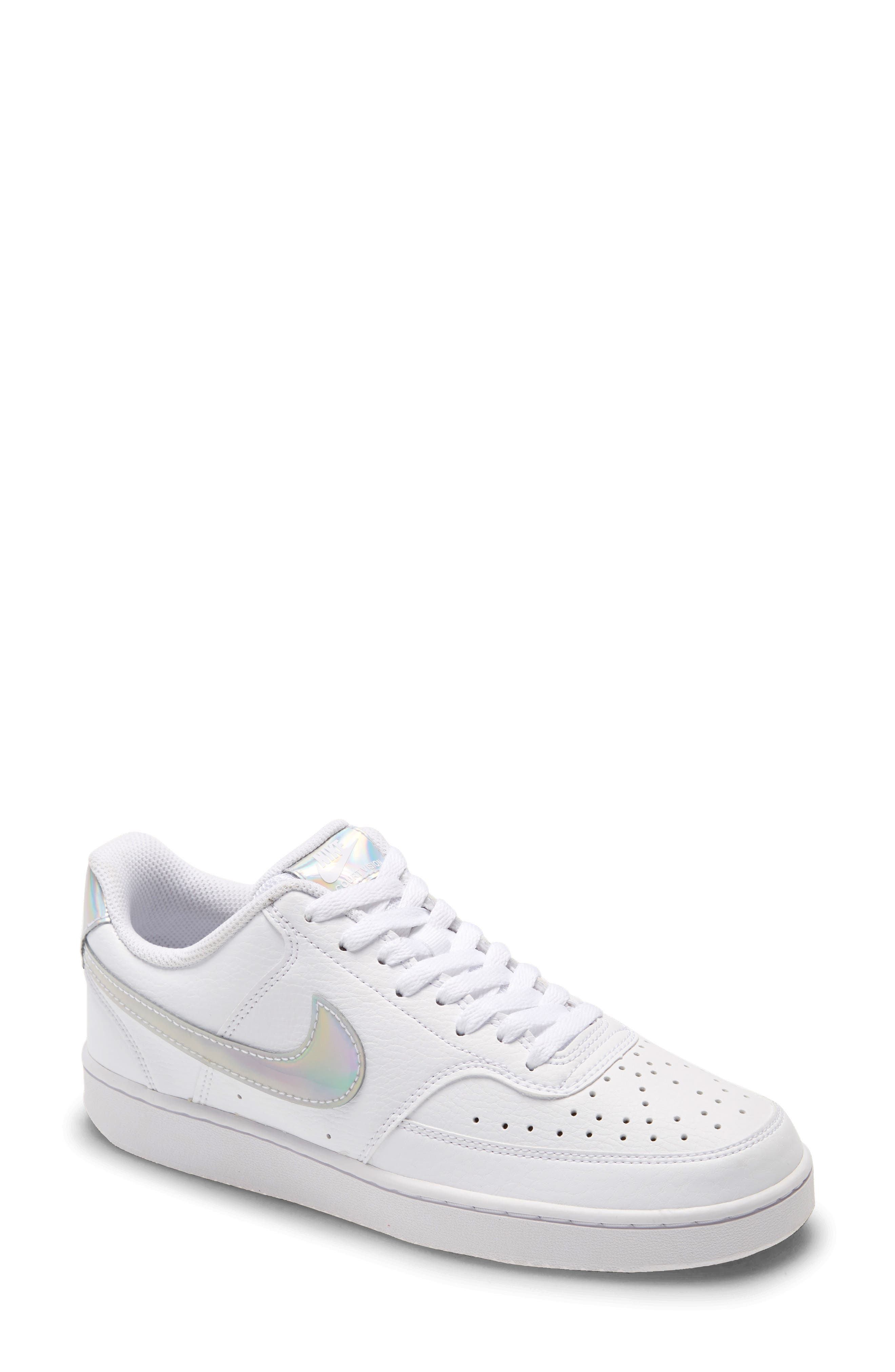 Court Vision Low Sneaker, Main, color, WHITE/MLTCLR