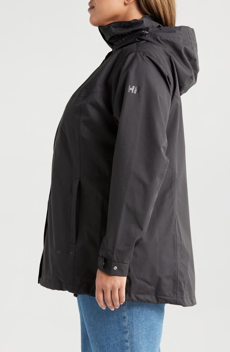 Helly Hansen Aden Waterproof with Stowaway Hood, Alternate, color, Black