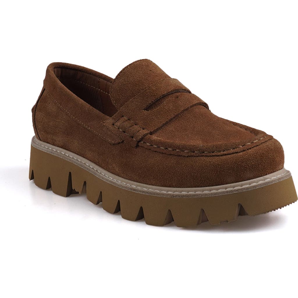 Shop National Comfort Lenna Suede Platform Loafer