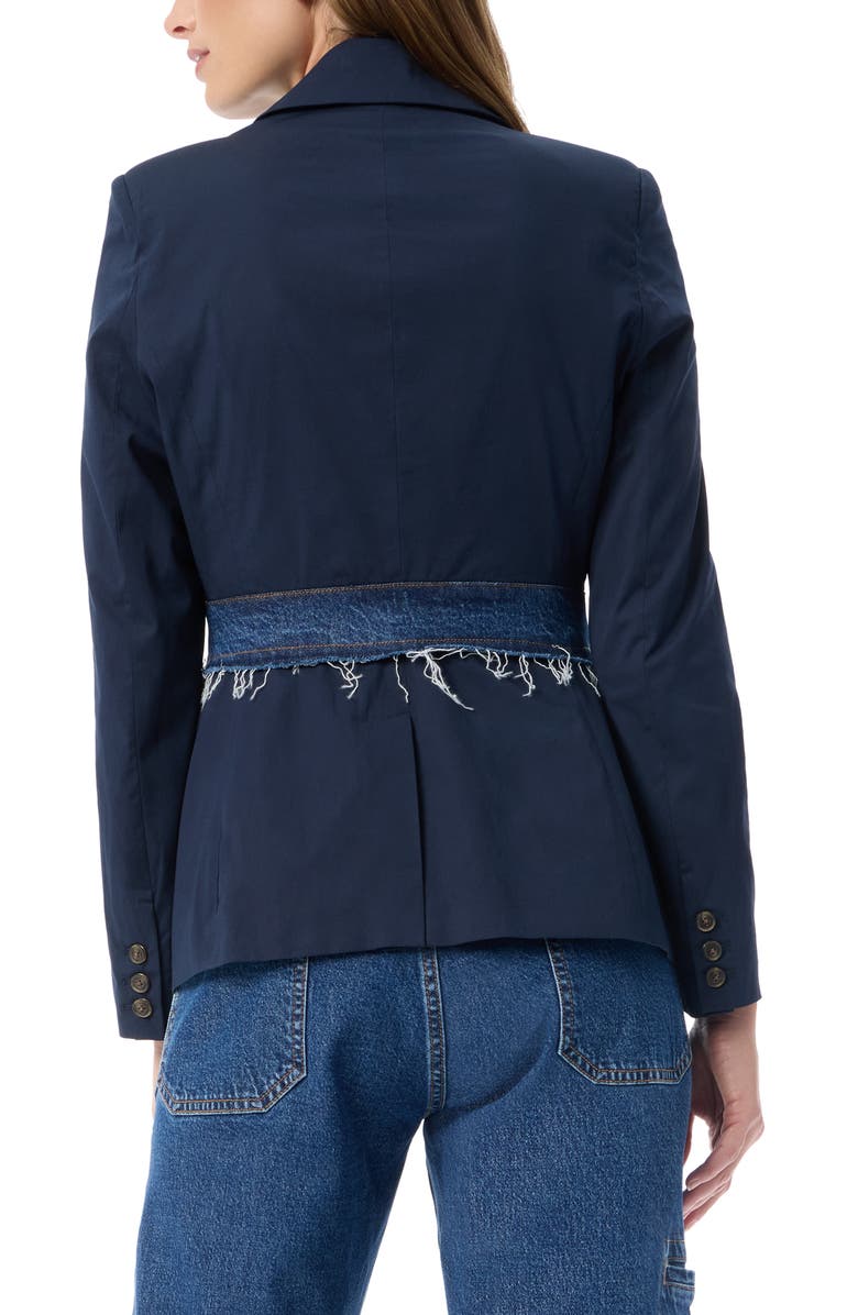 DO by Dee Ocleppo Layla Piece Denim Blazer, Alternate, color, 