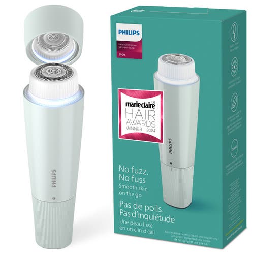 Philips Norelco 5000 Facial Hair Remover In White