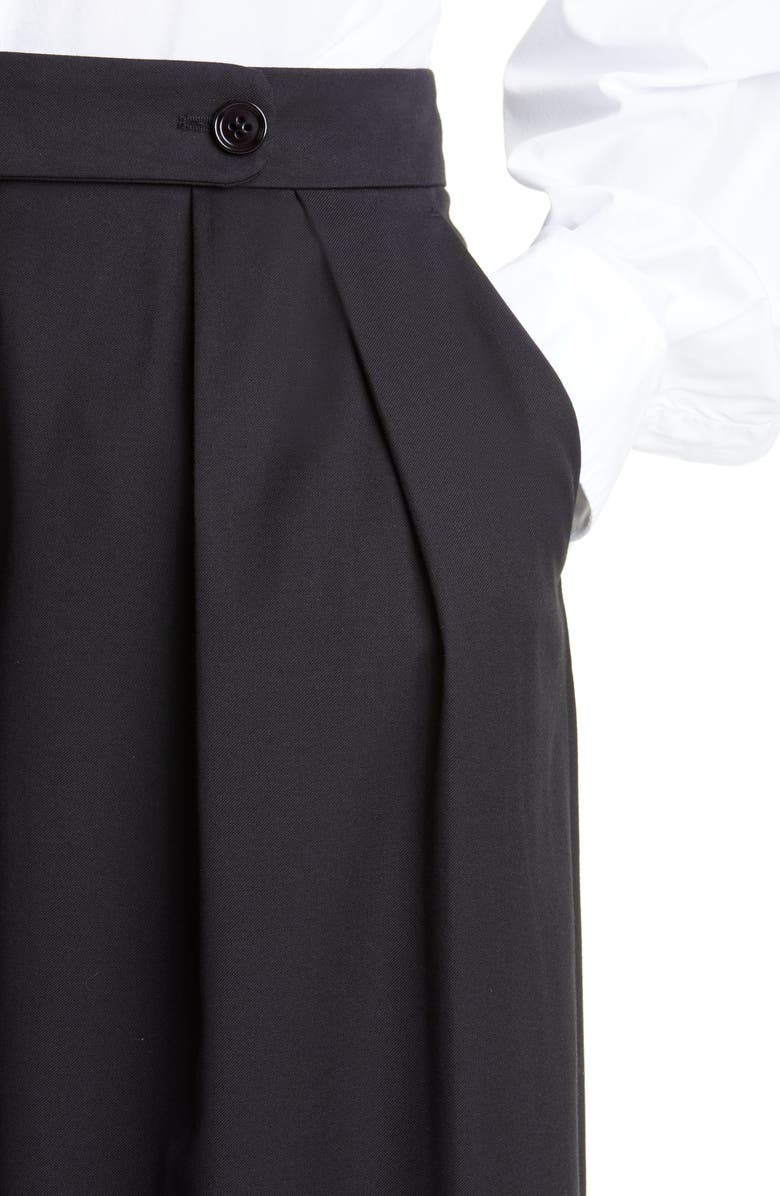 Dries Van Noten Pamplona Cotton Blend Wide Leg Pants, Alternate, color, 