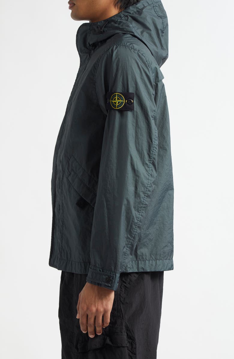 Stone Island Garment Dyed Membrana Parka, Alternate, color, 