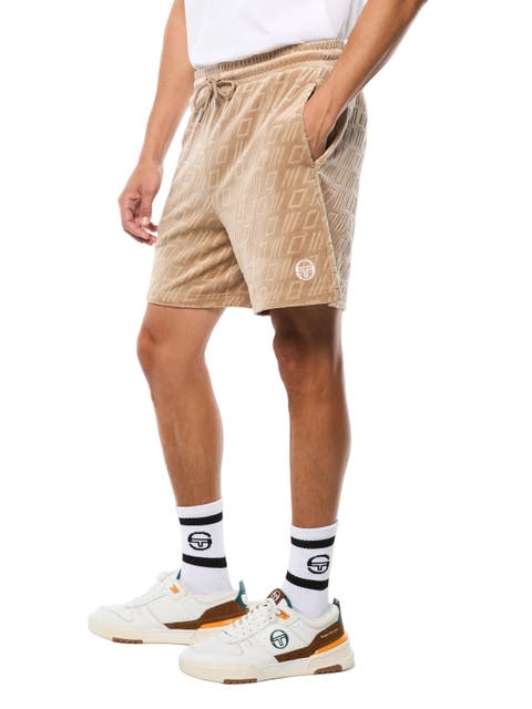 Bandiera Debossed Velour Short