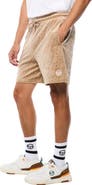 Sergio Tacchini Bandiera Debossed Velour Short