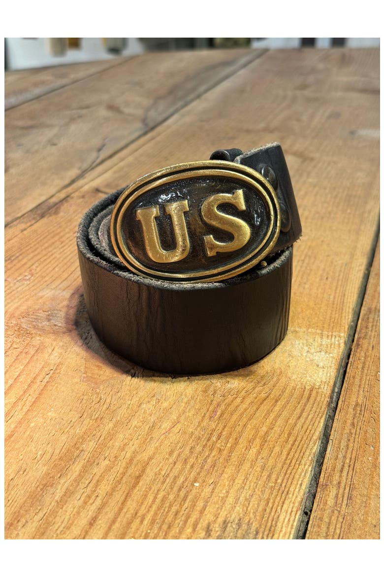 Vintage Style Belt, Main, color, Black