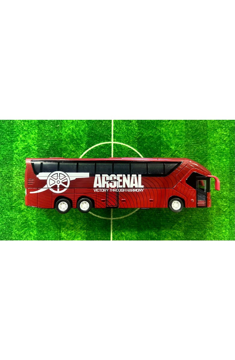 Banbo Toys Soccer Tour Bus 2026 Arsenal F.C. Team, Alternate, color, Red