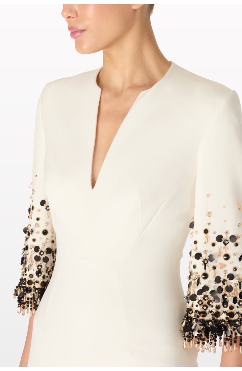 Jenny Packham Ruth Gown Dress, Alternate, color, Vanilla