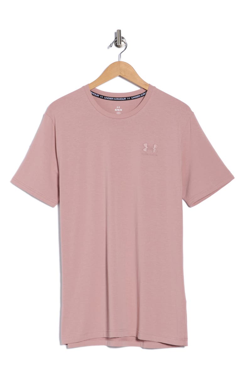 Under Armour Icon Activewear T-Shirt, Alternate, color, Pink