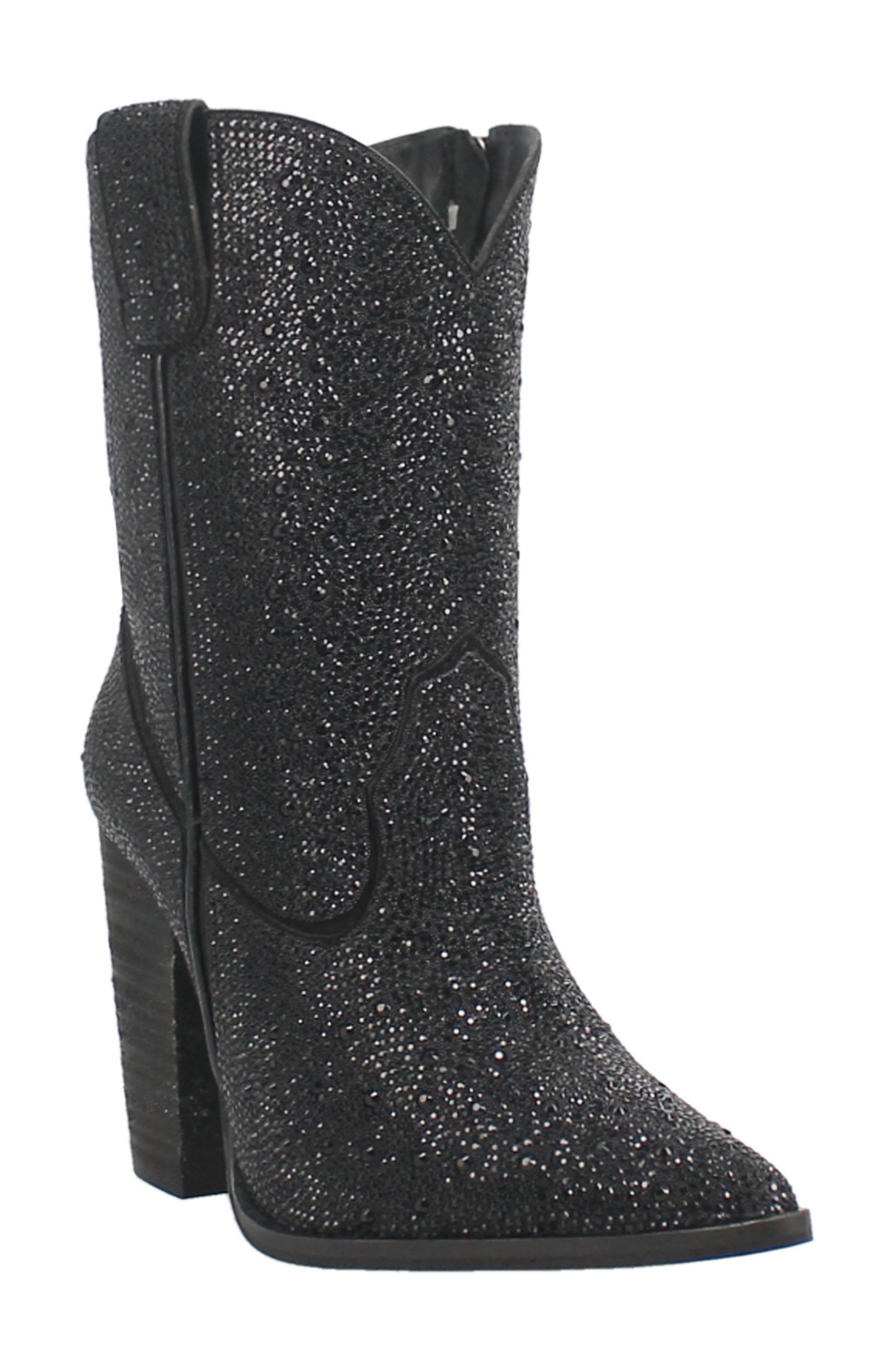 Dingo Neon Moon Rhinestone Western Boot, Main, color, 