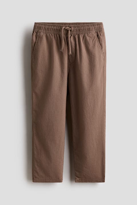 Linen-blend Trousers