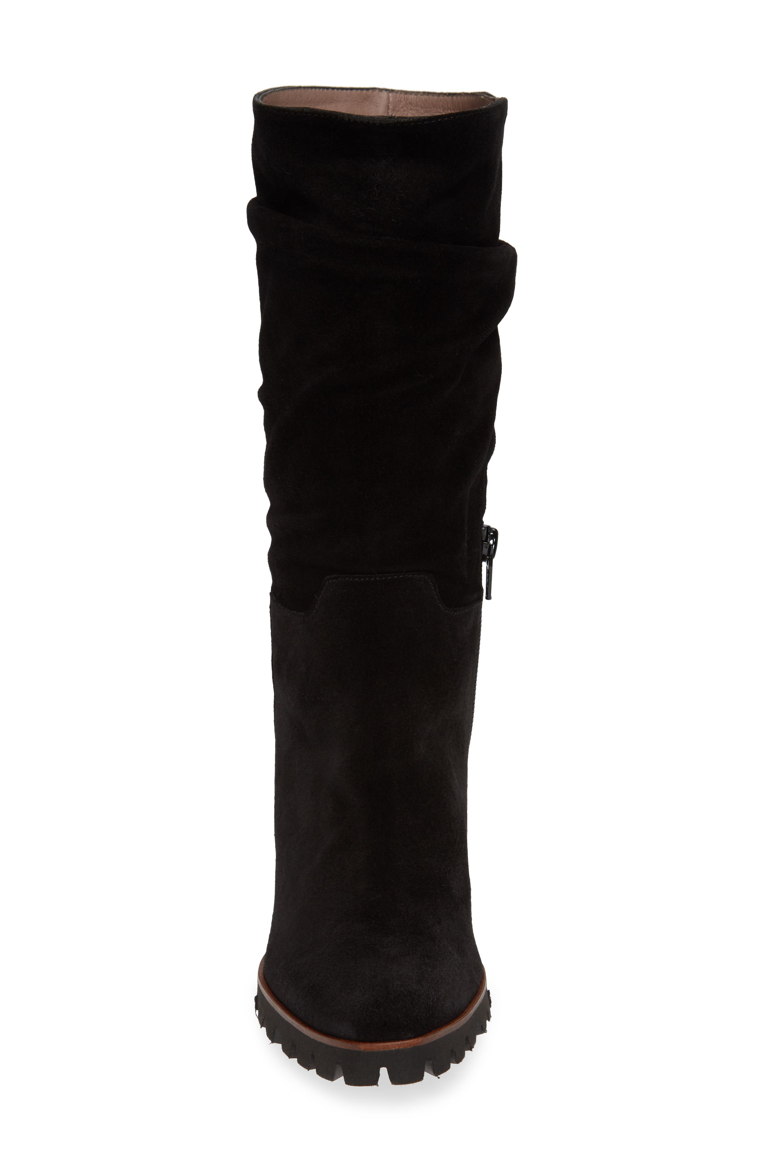 Wonders Slouchy Block Heel Boot, Alternate, color, 