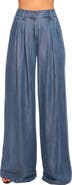 Ramy Brook Oscar Chambray Wide Leg Pants