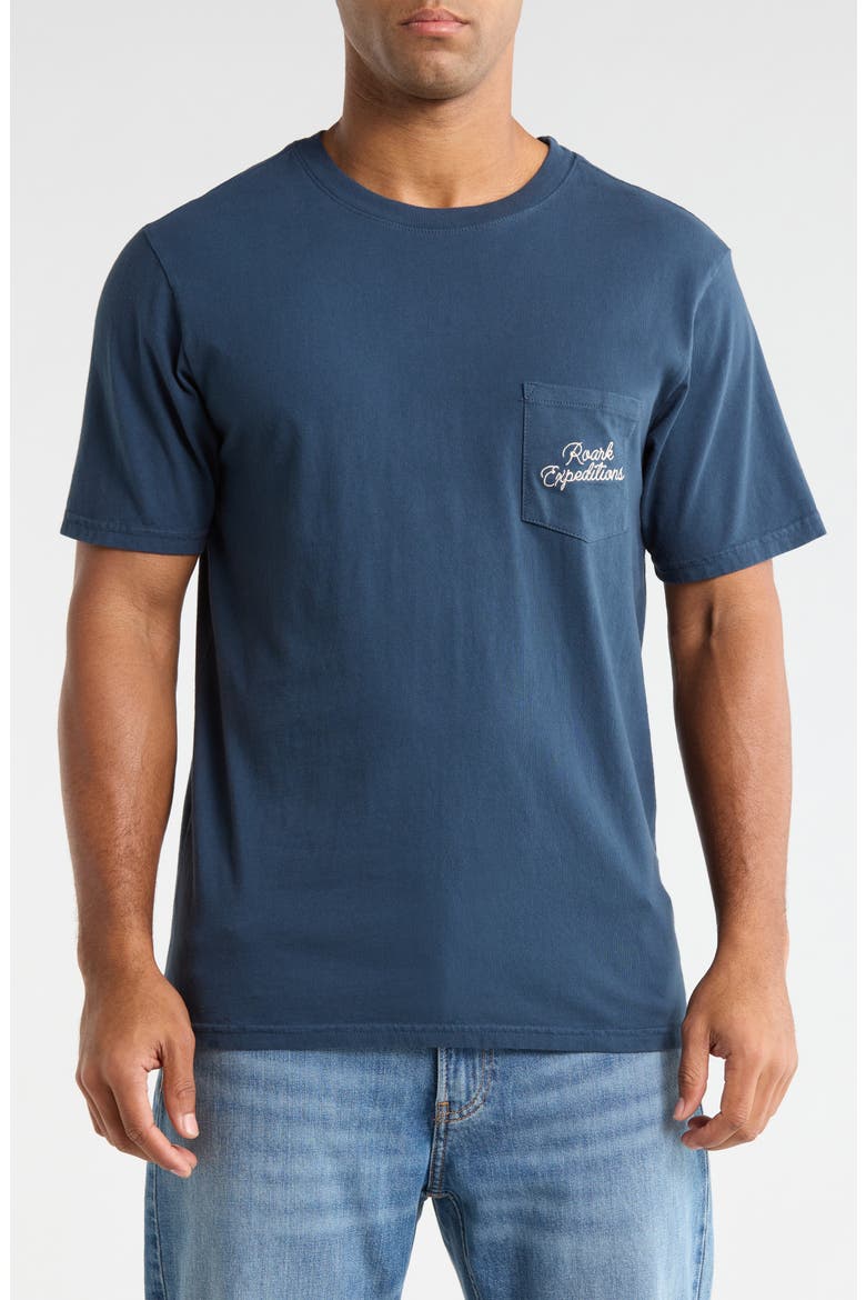 Expeditions Graphic Regular Fit T-Shirt, Main, color, NAVY