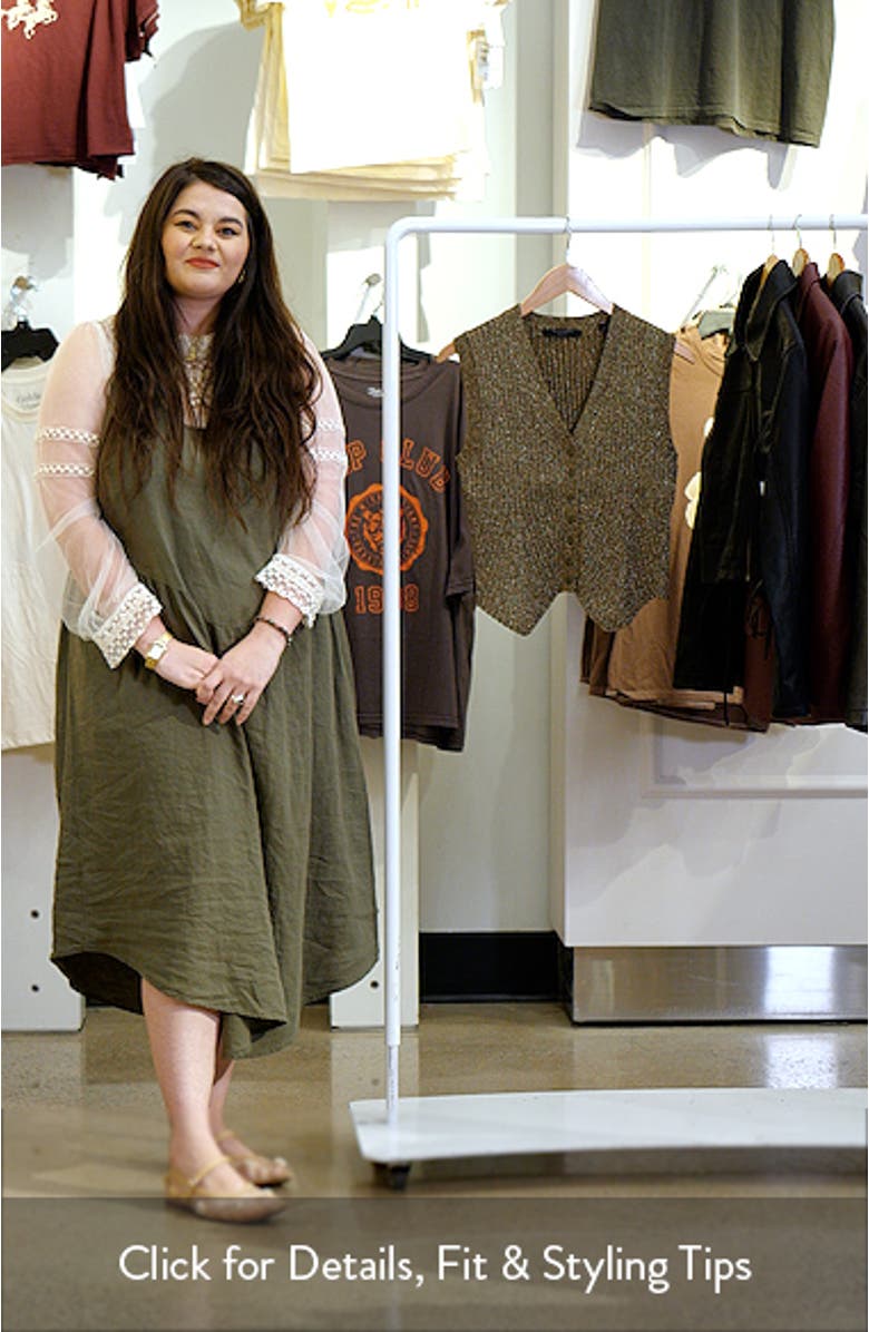 Cruz Shine Knit Waistcoast, sales video thumbnail