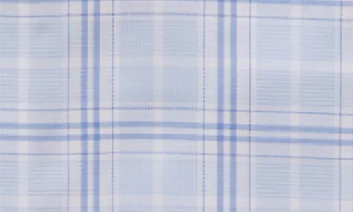 Emanuel Berg Prince Of Wales Check Cotton Twill Button-up Shirt In Blue