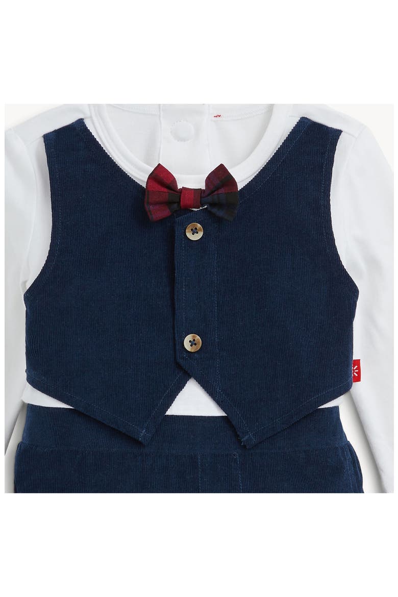 Corduroy Romper, Alternate, color, BLUE
