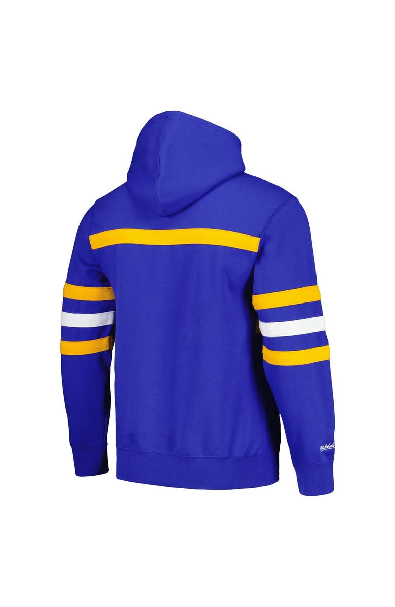Mitchell & Ness Men's Mitchell & Ness Royal Golden State Warriors Head Coach Pullover Hoodie, Alternate, color, Royal