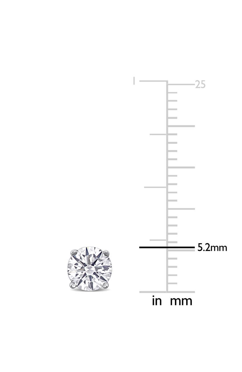 Julianna B. 1 CTW Lab-Grown Diamond Stud Earrings 14k, Alternate, color, White Gold