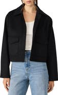 Steve Madden Faux Suede Trucker Jacket