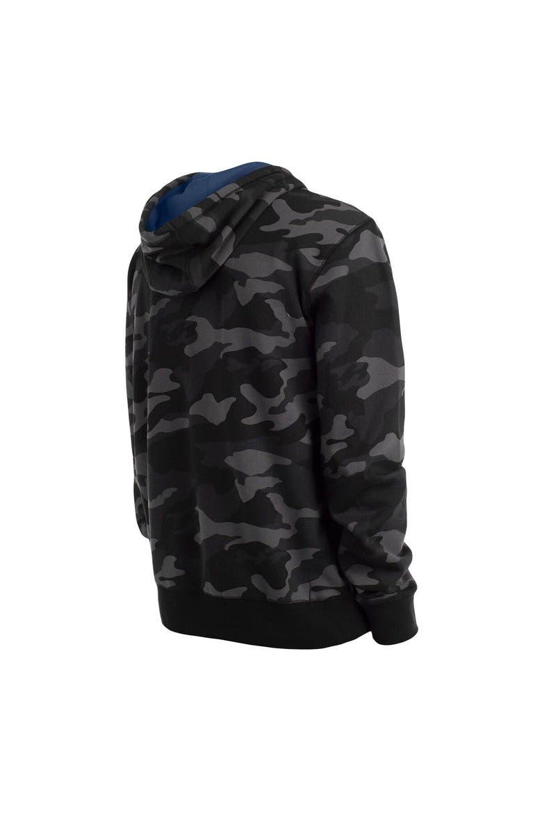 Men's New Era Black Boston Red Sox Camo Pullover Hoodie, Alternate, color, Black