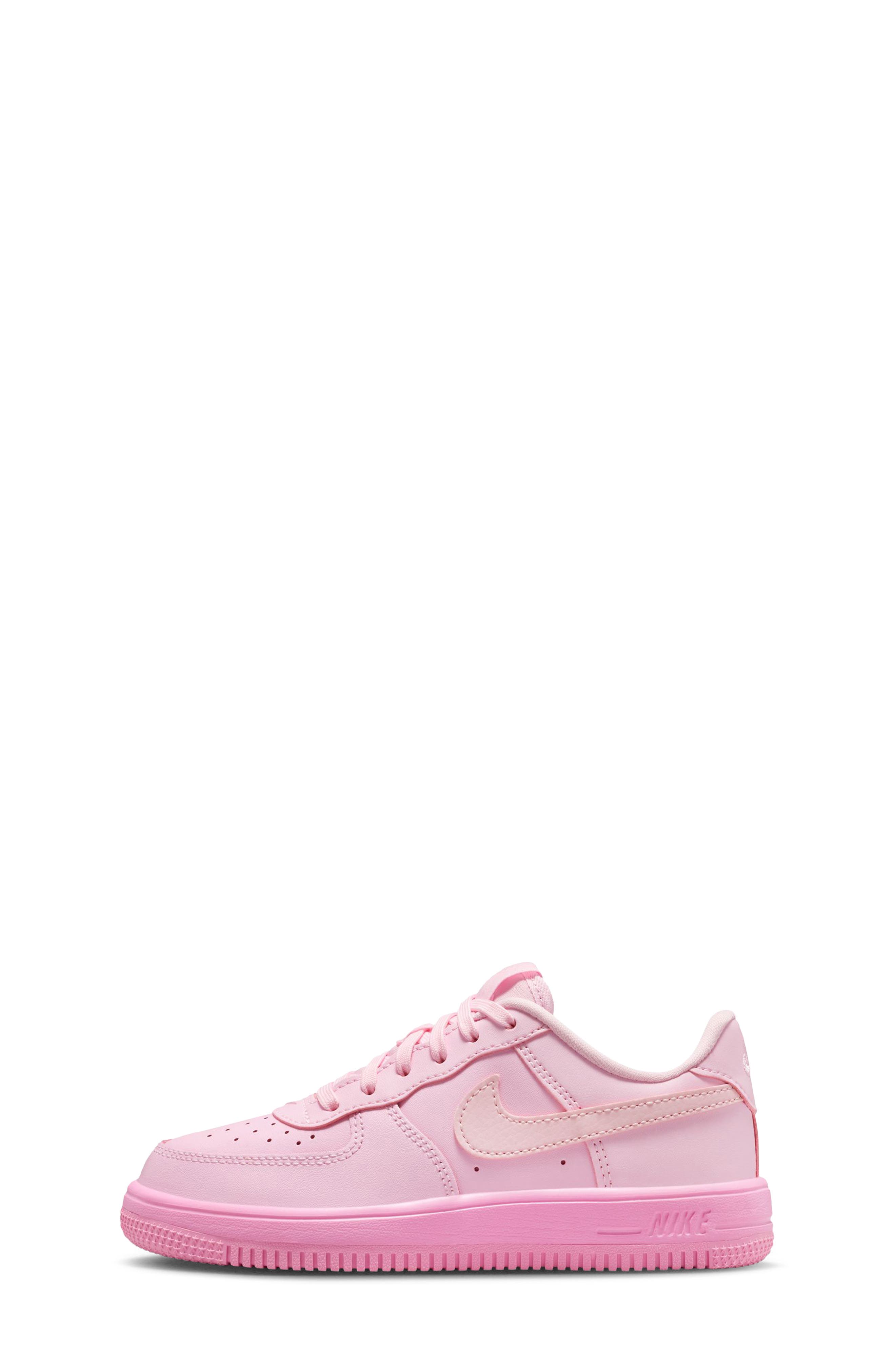 Kids' Air Force 1 Sneaker, Alternate, color, 601 PNKFOM/PNKFOM