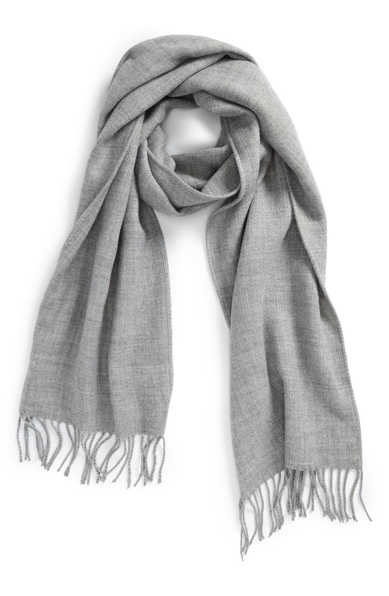 Topshop Super Soft Fringe Scarf, Main, color, 