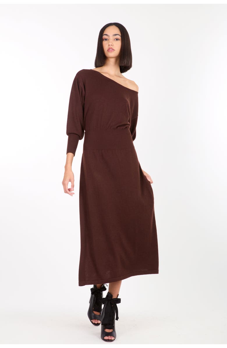 Super Natural by Secret Mission Morgan Dress, Main, color, Chocolate